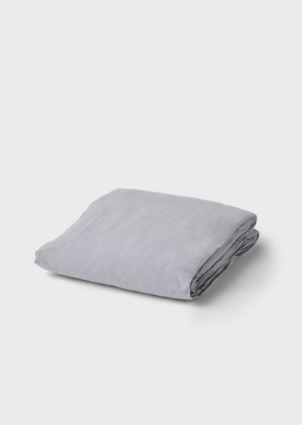 Klitmoller Collective Bed Sheet 180 X 200 X 30 - Pastel Grey Bedding Fast Home
