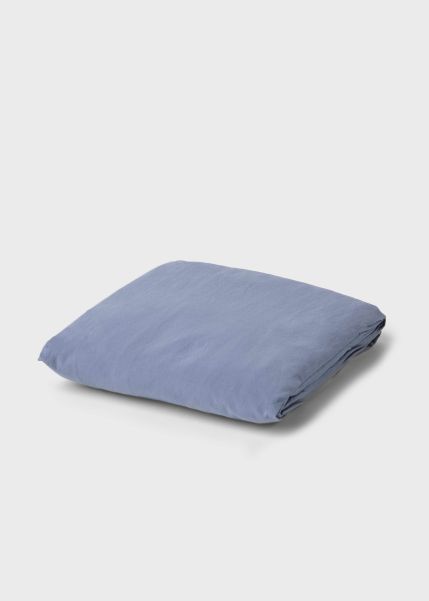 Bedding Accessible Bed Sheet 90 X 200 X 30 - Light Blue Home Klitmoller Collective