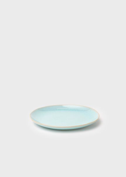Home Klitmoller Collective Ceramics Lunch Plate - 22 Cm - Turqouise Inviting
