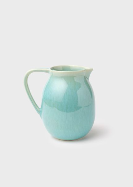 Klitmoller Collective Water Jug - Turqouise Ceramics Manifest Home
