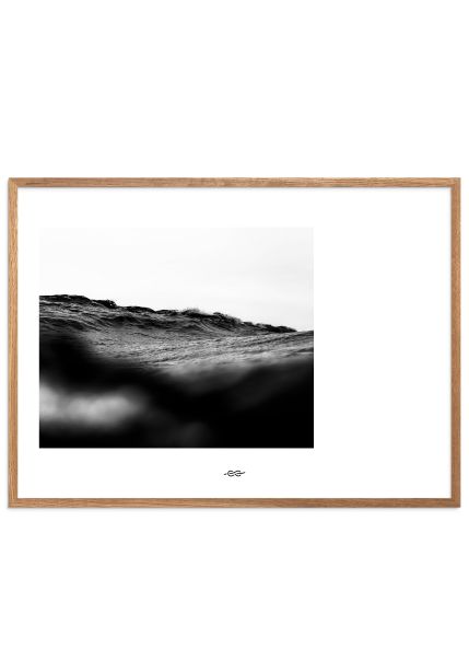 Home Posters Klitmoller Collective White Space - Surface Bw 50X70 - Poster Classic