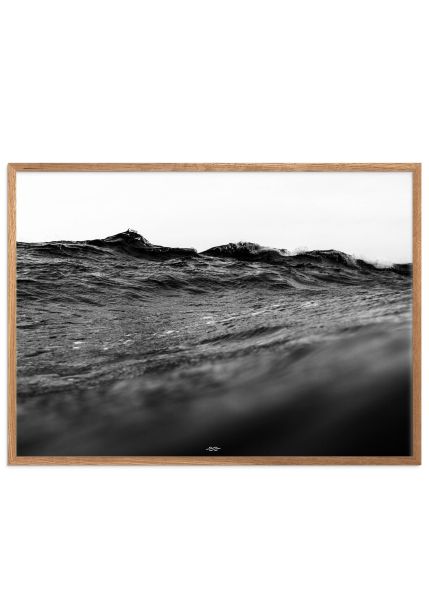 Home Klitmoller Collective Cutting-Edge Surface Bw 50X70 - Poster Posters