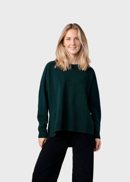 Cirkeline Knit - Moss Green Klitmoller Collective Lowest Ever Knitwear Women