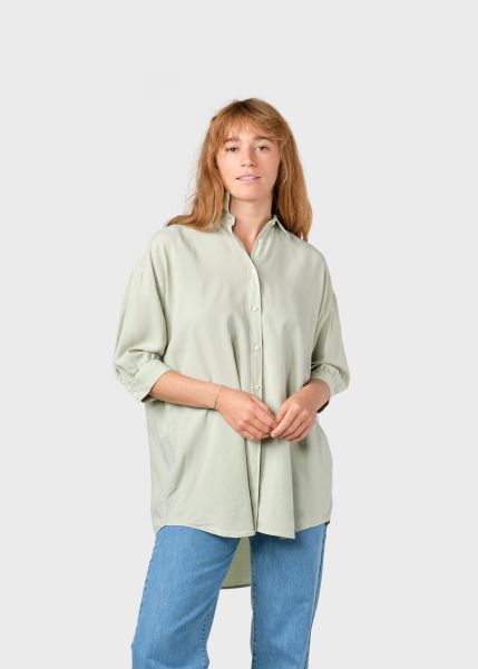 Klitmoller Collective Oline Shirt - Sage Embody Shirts Women