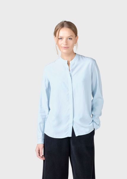 Shirts Simone Shirt - Light Blue Women Klitmoller Collective Exclusive