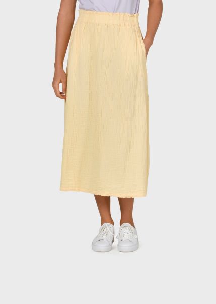 Klitmoller Collective Women Skirts Elegant Lua Skirt - Lemon Sorbet