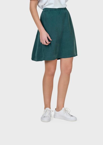 Ramona Short Skirt - Moss Green Skirts Embody Women Klitmoller Collective
