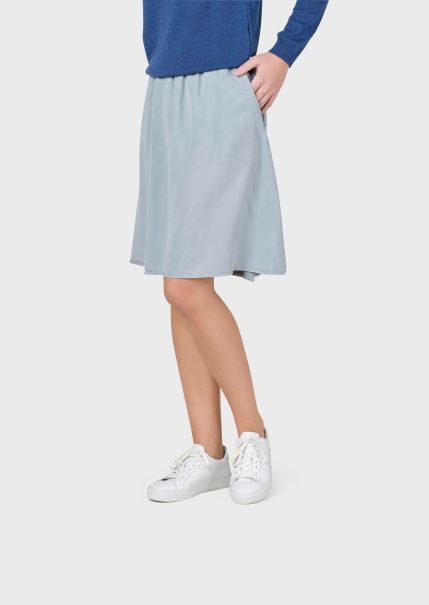 Skirts Women Extend Klitmoller Collective Ramona Short Skirt - Pastel Grey