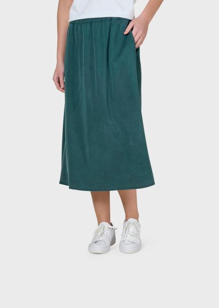 Voucher Klitmoller Collective Skirts Women Ramona Skirt - Moss Green
