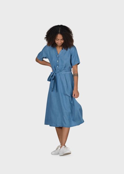 User-Friendly Klitmoller Collective Dresses Women Pernille Dress - Light Blue Chambrey