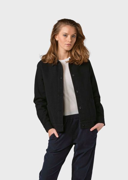 Jackets Rita Twill Jacket - Black Klitmoller Collective Women Luxurious
