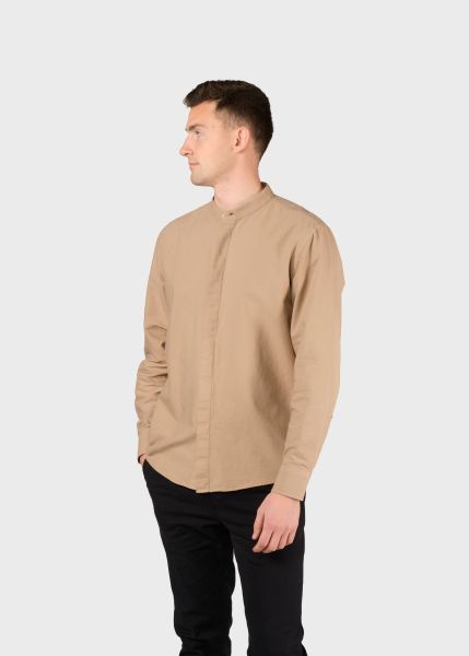 Uncompromising Simon Shirt - Sand Shirts Men Klitmoller Collective