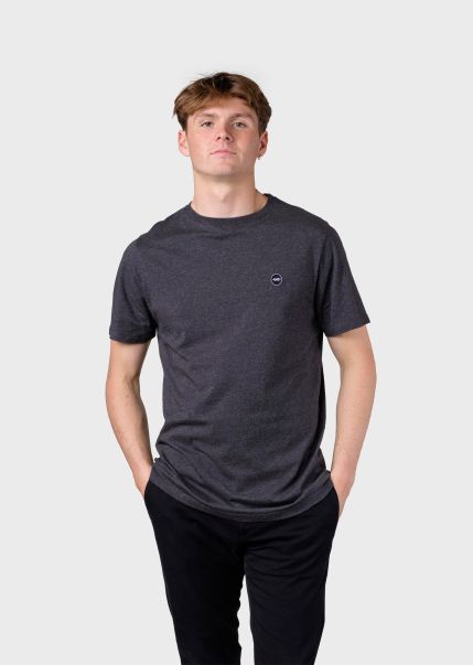 Elton Tee - Anthracite T-Shirts Klitmoller Collective Reliable Men