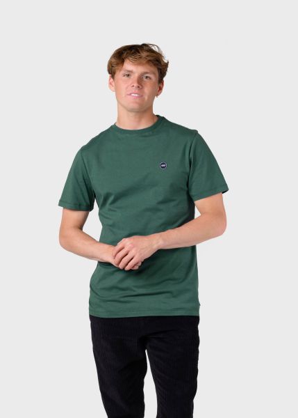 T-Shirts Klitmoller Collective Men Elton Tee - Moss Green Limited