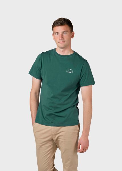 Latest Men T-Shirts Gabriel Tee - Moss Green Klitmoller Collective