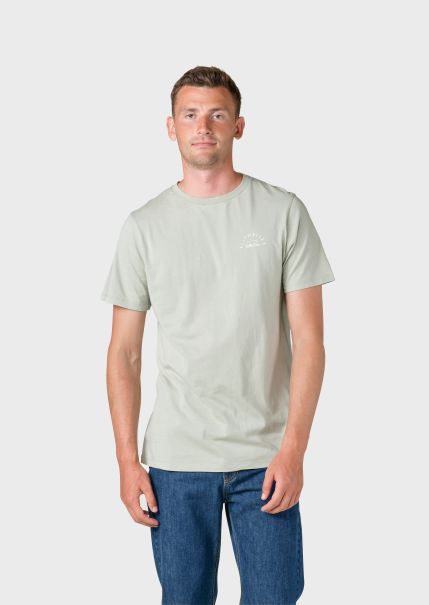 Purchase Men Klitmoller Collective T-Shirts Gabriel Tee - Sage