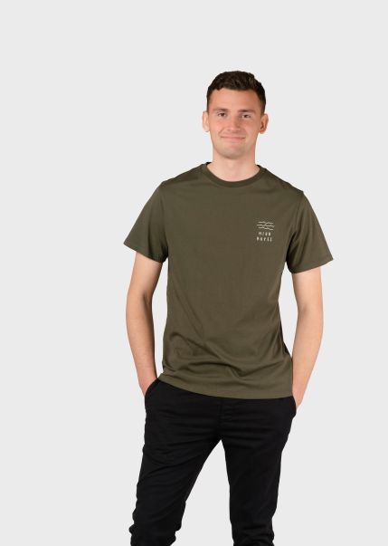 Klitmoller Collective Men Sture Tee - Olive T-Shirts Precision