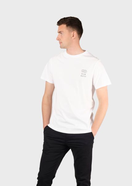 Sture Tee - White T-Shirts Men Price Slash Klitmoller Collective