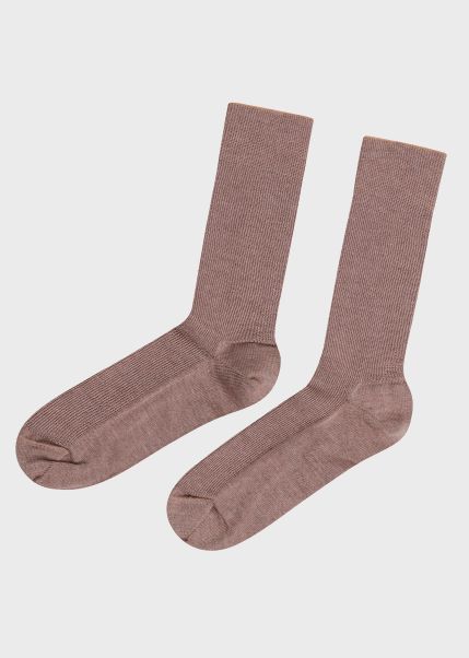 Socks Light Merino Sock - Sand Organic Klitmoller Collective Accessories