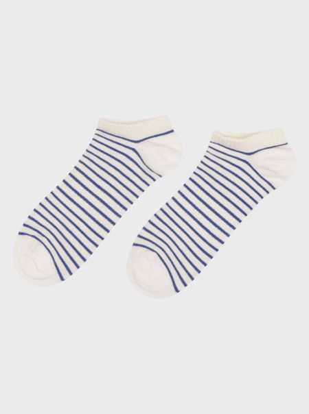 Accessories Socks Efficient Klitmoller Collective Short Sock - Cream/Heaven