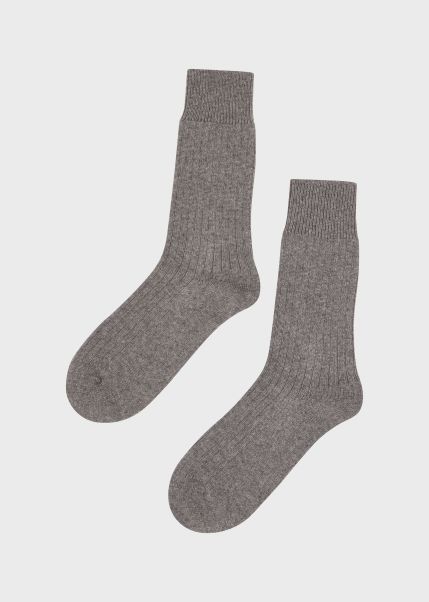 Wool Sock - Grey Melange Socks Klitmoller Collective Accessories Innovative